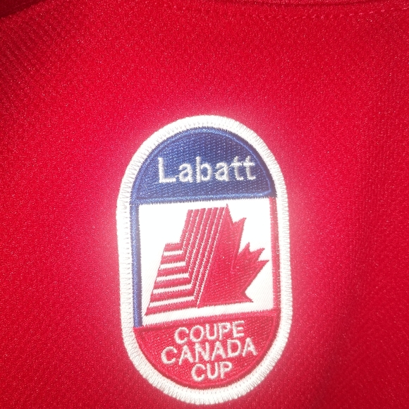 Wayne Gretzky #99 Retro Labatt Canada Cup Embroidered Hockey Jersey XL - Picture 7 of 7